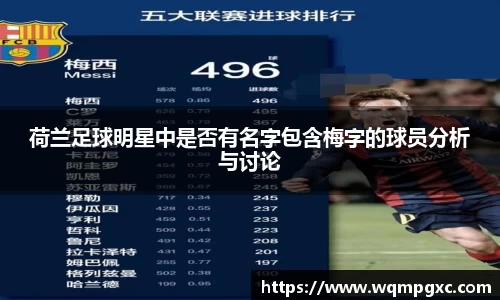 荷兰足球明星中是否有名字包含梅字的球员分析与讨论